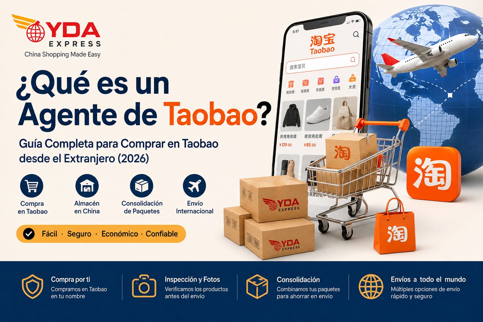 ¿Qué es un Agente de Taobao? Guía Completa para Comprar en Taobao desde el Extranjero (2026)