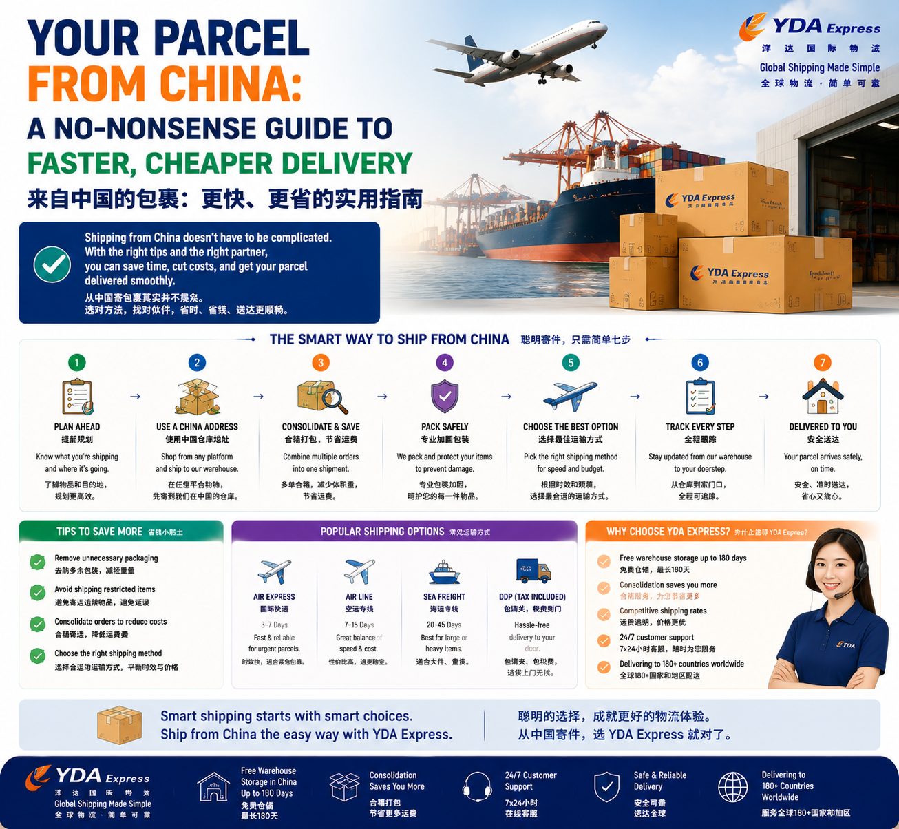Your Parcel from China: A No-Nonsense Guide to Faster, Cheaper Delivery