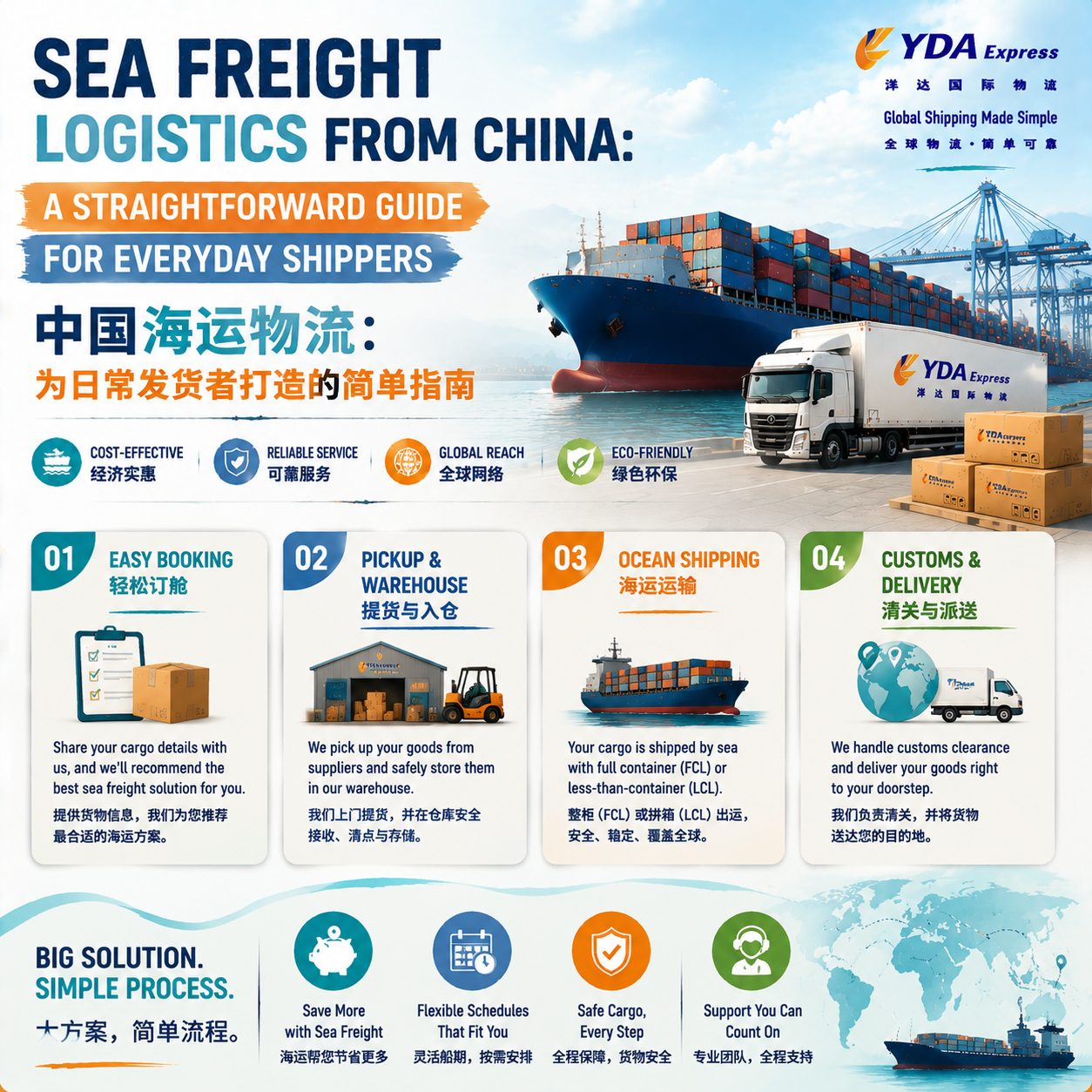 Sea Freight Logistics from China: A Straightforward Guide for Everyday Shippers