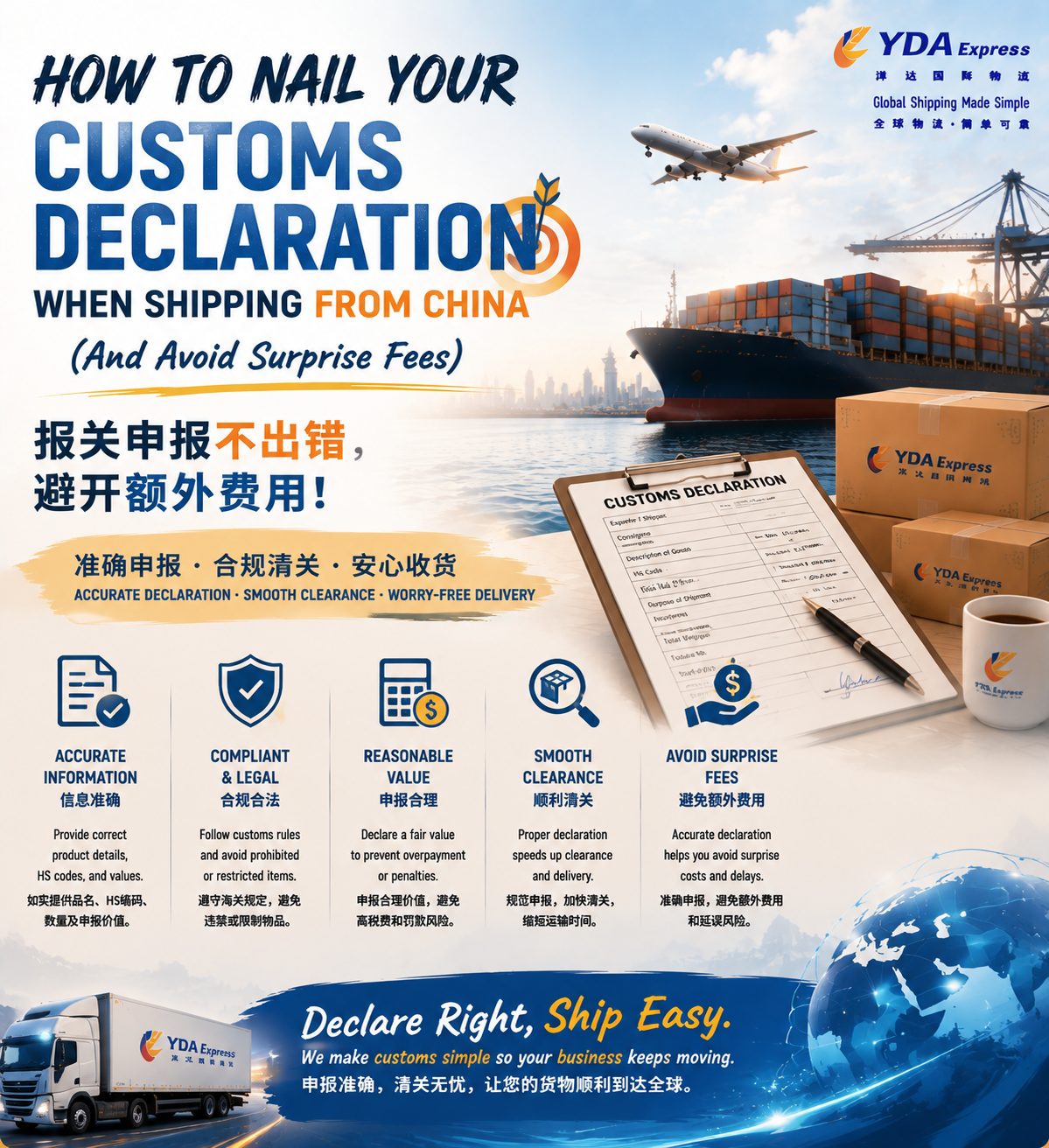 How to Nail Your Customs Declaration When Shipping from China (And Avoid Surprise Fees)