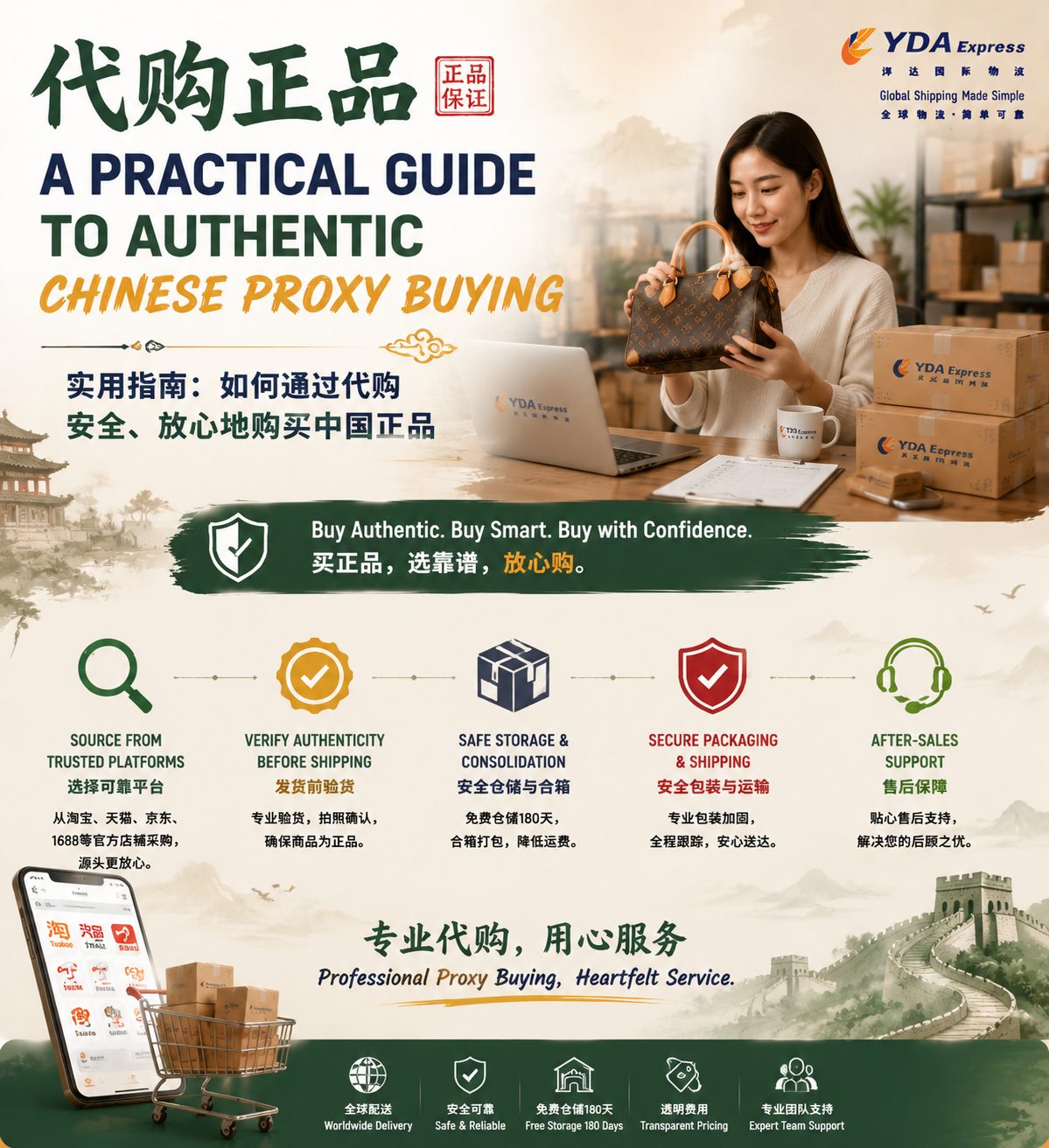 代购正品不踩坑:从下单到收货的全流程实战指南
