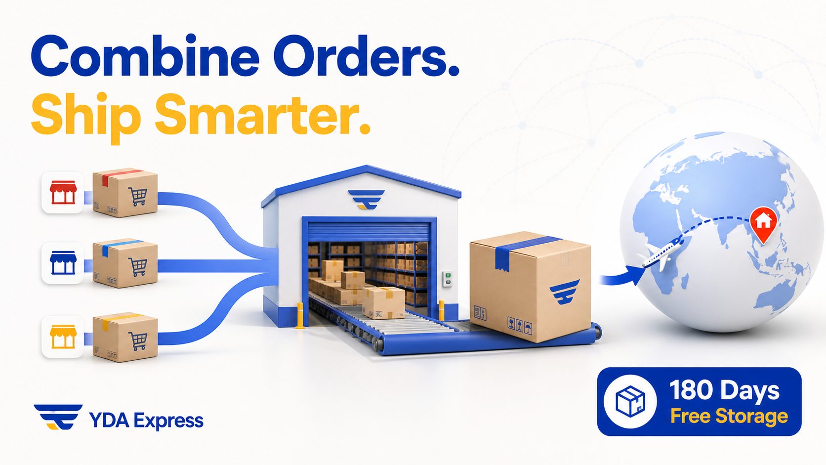 Package Consolidation from China: Combine Orders and Ship Smarter