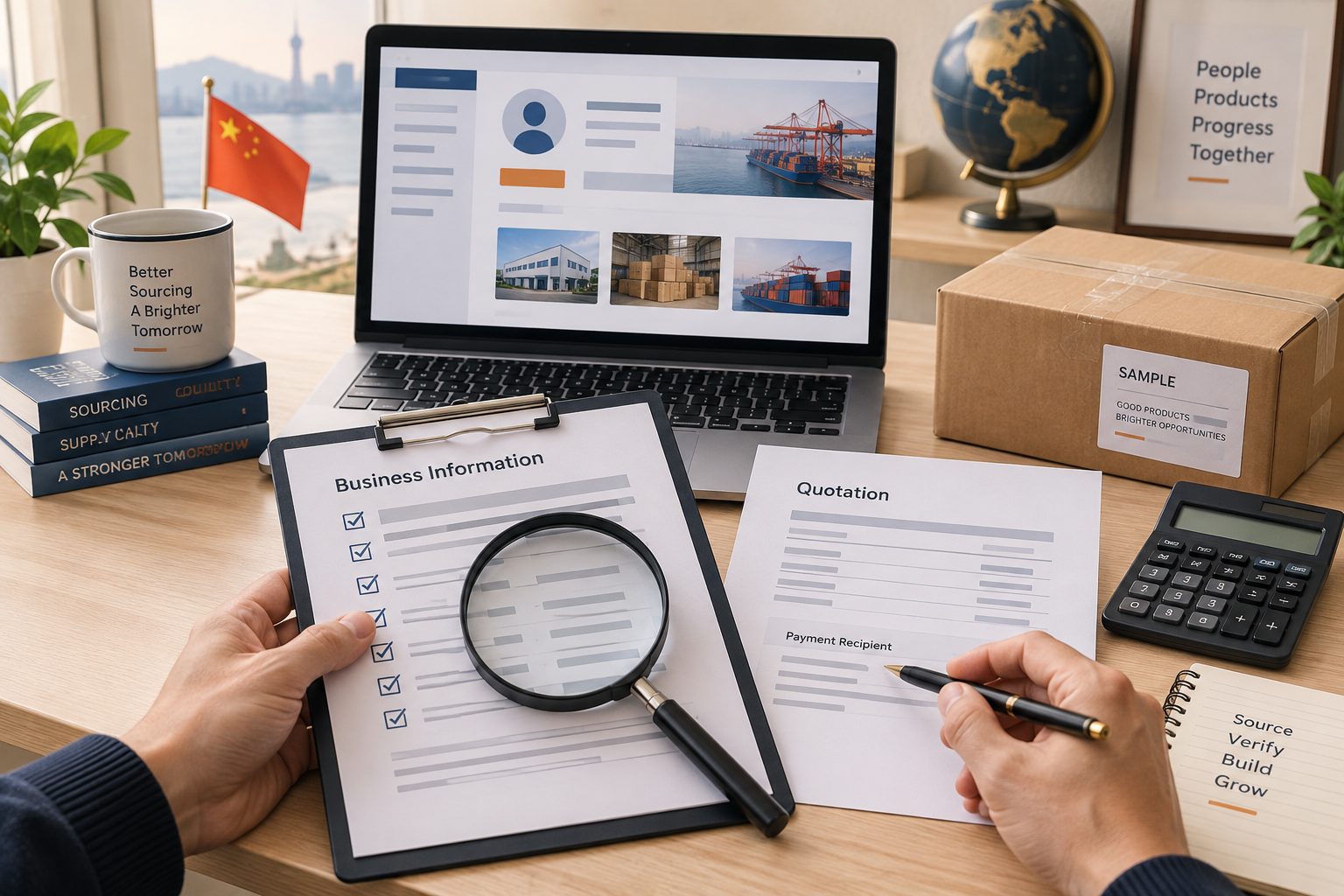 Cómo verificar un agente de compras en China antes de pagar