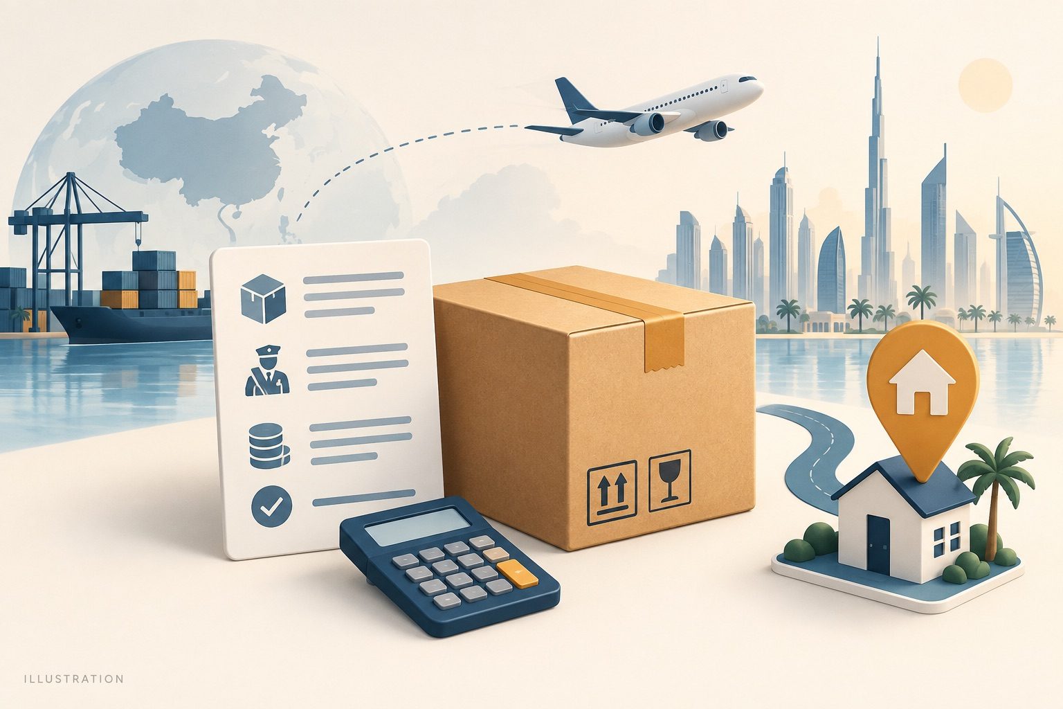 Shipping from China to the UAE: A Tax-Included Delivery Checklist