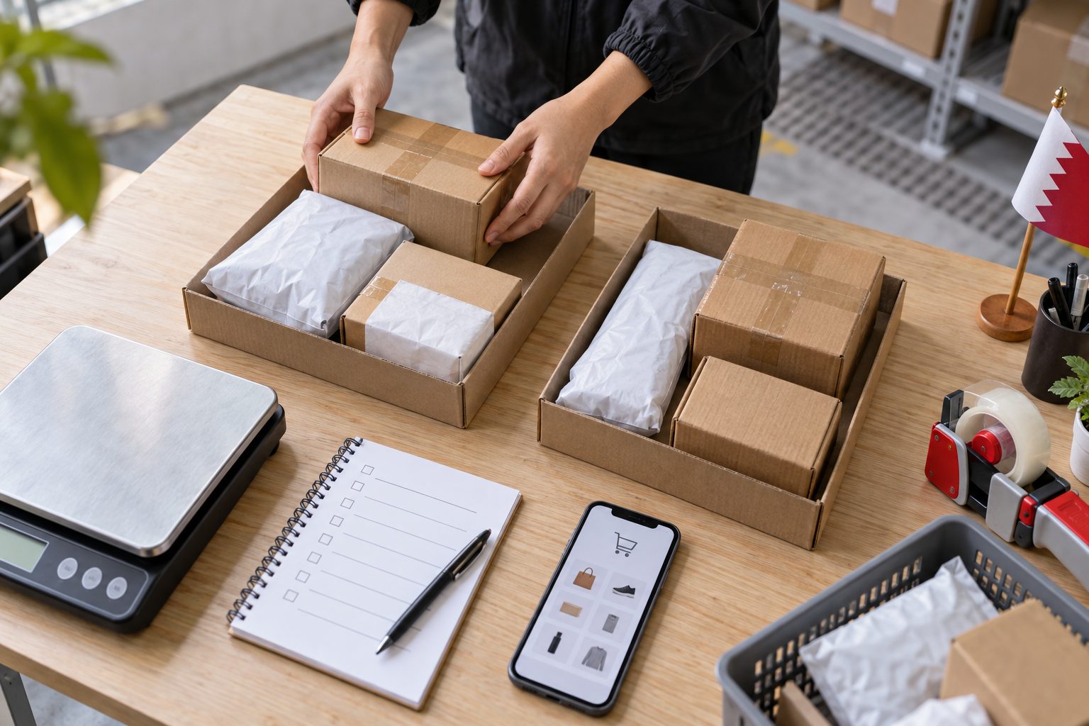 Pinduoduo to Bahrain: Personal Parcel and Customs Decision Sheet