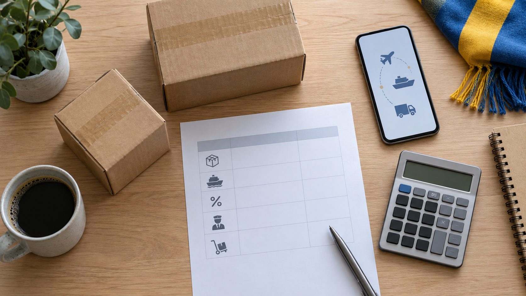 Buying from China to Sweden: VAT, PostNord Fees, Customs and Landed Cost