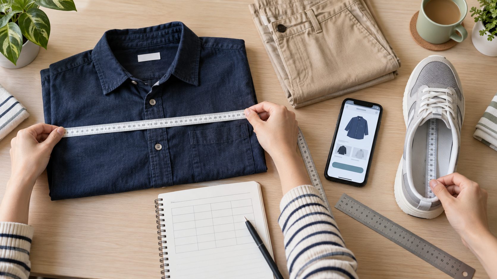 Tallas de ropa de Pinduoduo para Malasia: checklist de compra basado en medidas