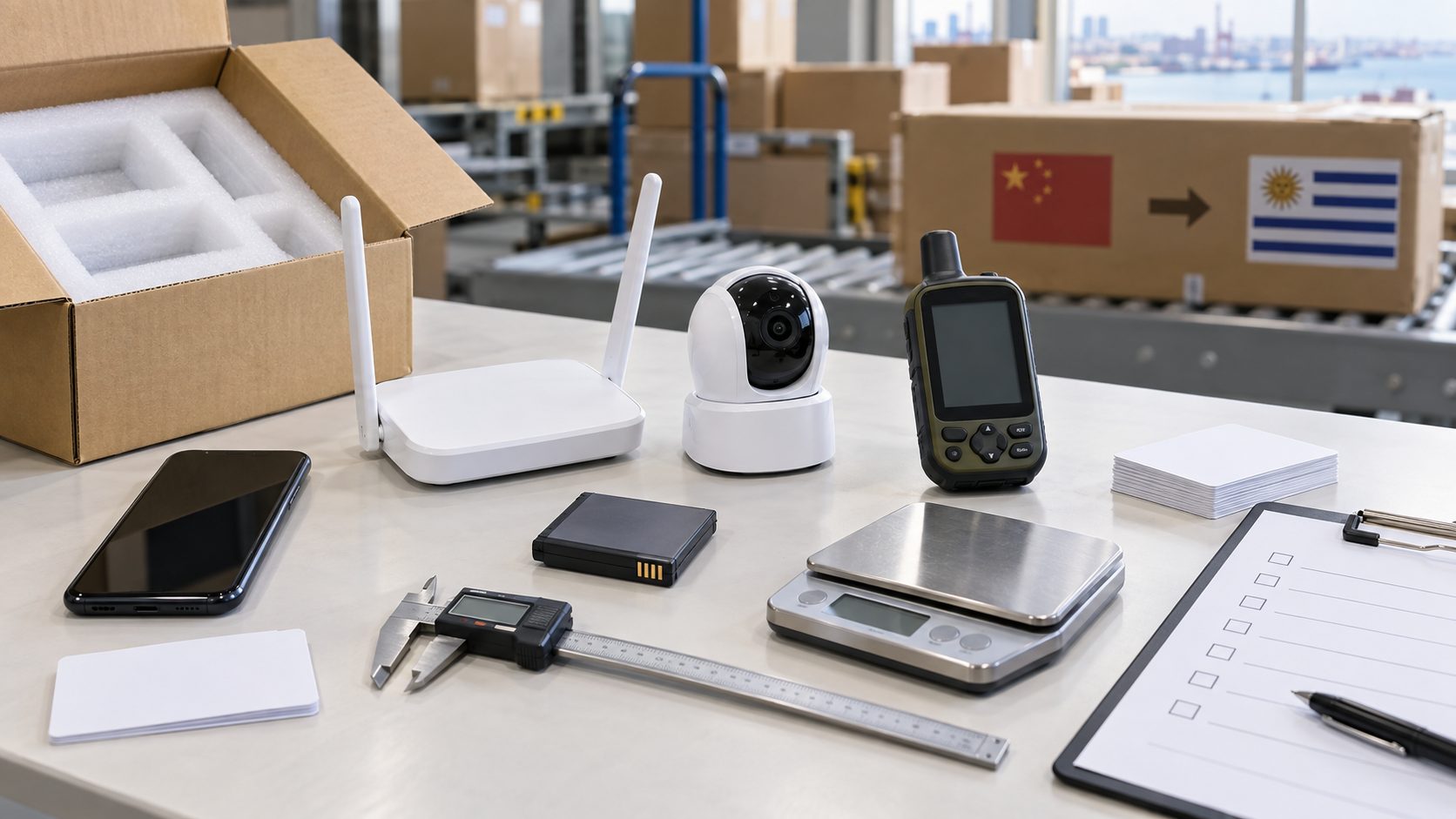 从中国购买无线电子产品寄到乌拉圭:URSEC、锂电池与海关付款前检查