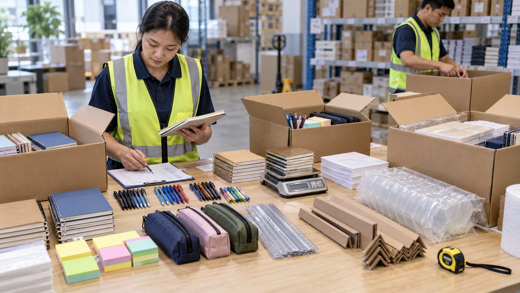 How to Consolidate Stationery Orders from Multiple China Suppliers
